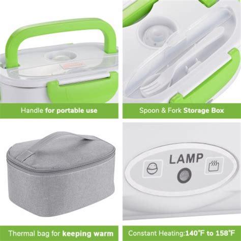 electric heating lunch box fred meyer|electric lunch box food heater.